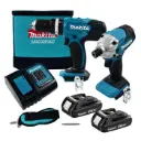Rotomartillo DHP453-Atornillador DTD156 18V DLX2336SYX makita (taladro)