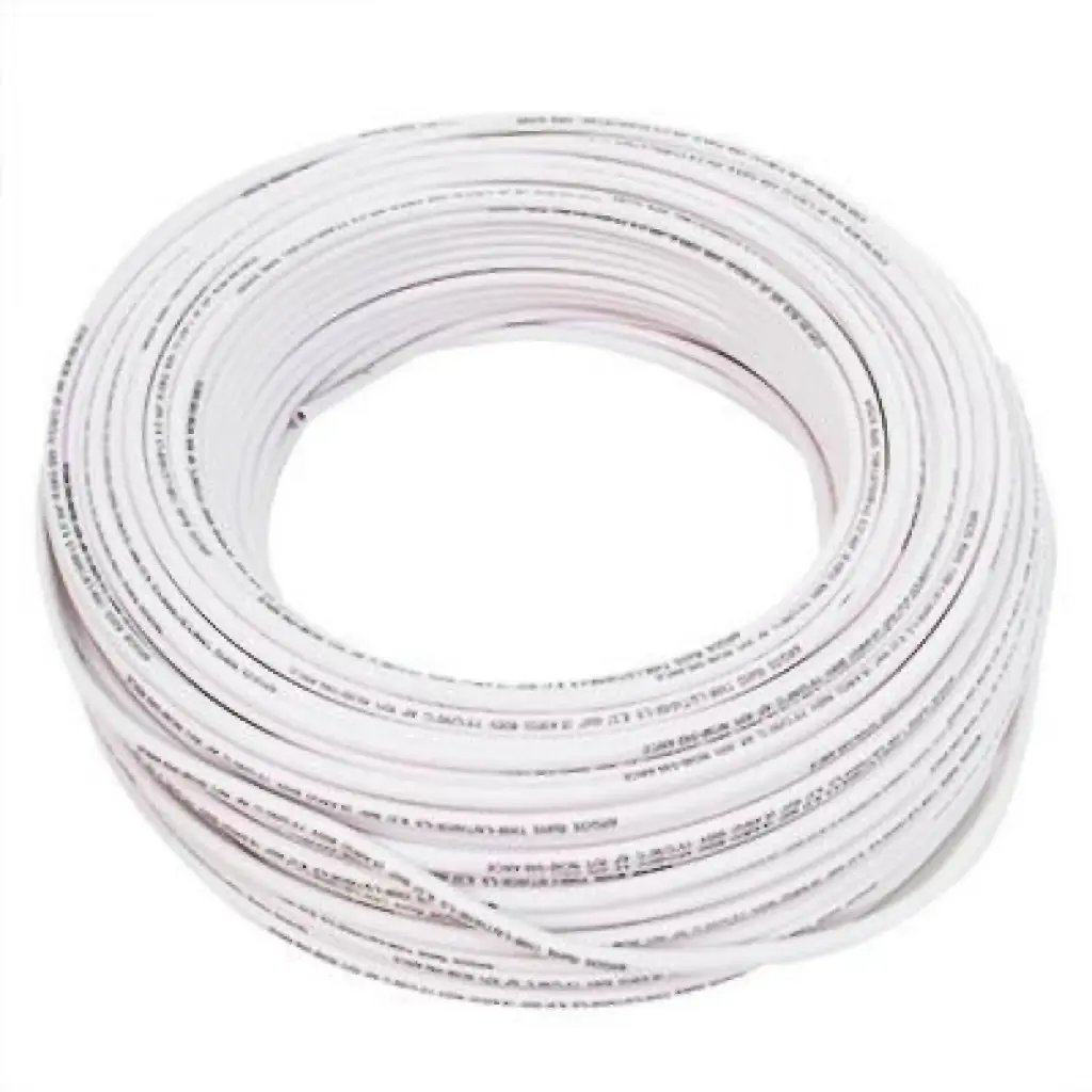 Cable Electrico TWC #10 100m Argos Color Blanco 