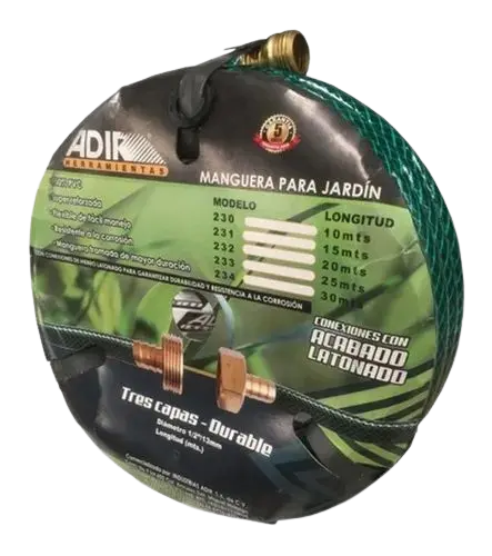 Manguera jardín 1/2" 20 m Adir 