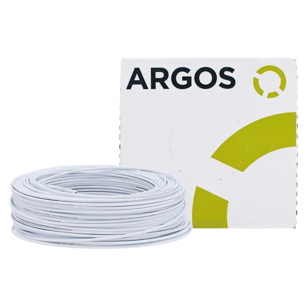 CABLE ELECTRICO TWC #14 100M ARGOS COLOR BLANCO 