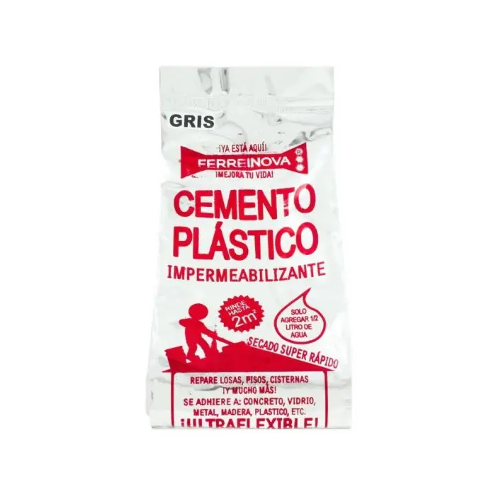 [IMPER] PLASTICRETO IMPERMEABILIANTE GRIS 800GR F-INOVA
