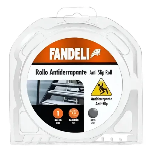 LIJA ROLLO ANTIDERRAPANTE TRANSPARENTE 1X6M 72271 FANDELI 
