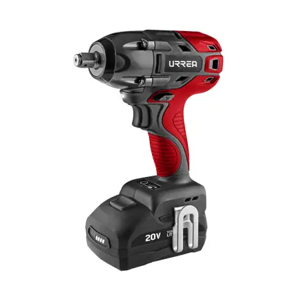 Pistola de impacto de 1/2" a bateria lio-ion 20 volts