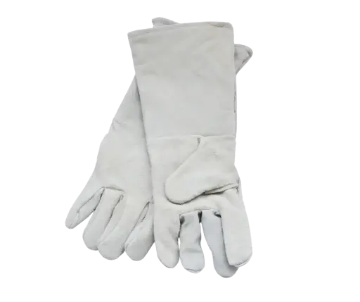[112 XL] GUANTE SOLDADOR  TIPO AMER EX LARGO GRIS