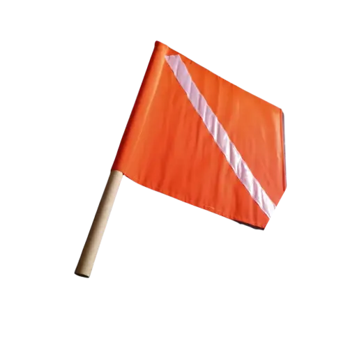 [SINSIN60747] BANDEROLA CON REFLEJANTE 45 X 45 CM