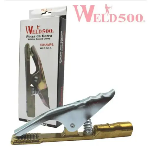 [WLDGC5] PINZA DE TIERRA TIPO JACKSON 500 AMP