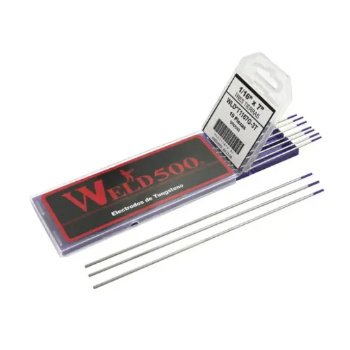 [WLDT1167G3T] TUNGSTENO 1/16X7" 3 TIERRAS (VIOLETA)