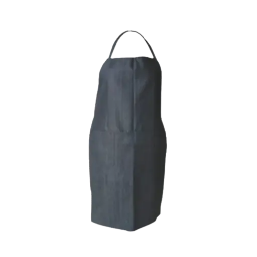 [MANDILMZ] MANDIL DE MEZCLILLA CON BOLSA