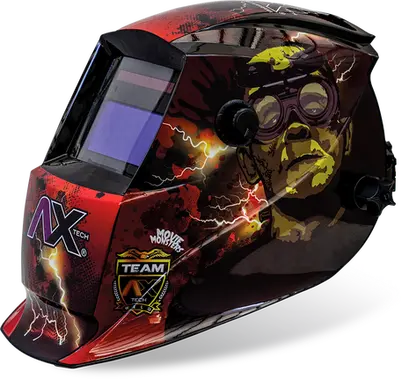 [07502584251992] AX-TECH CARETA P/ SOLDAR  DISEÑO FRANKESTEIN