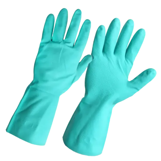 [5315M] GUANTES DE NITRILO  VERDE TALLA M (8)