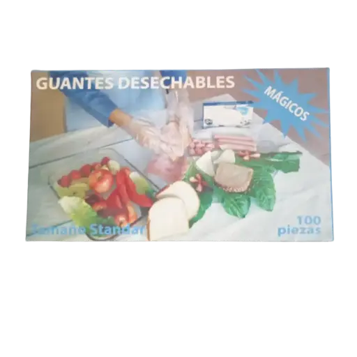 [XBX] CAJILLA DE GUANTE DESECHABLE POLIETILENO