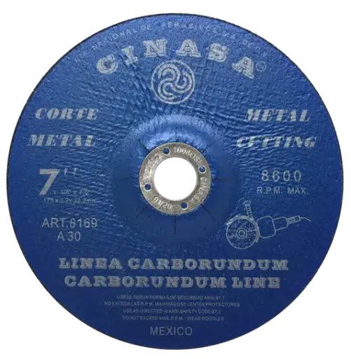 [8169] DISCO PARA CORTE 7 X 1/8