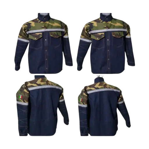 [SINSIN31405] CAMISOLA CAMUFLAJE CON REFLEJANTE