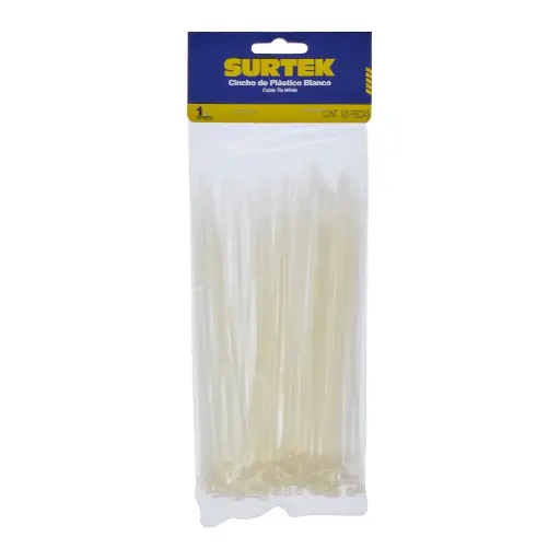 [114200] CINCHOS 100X2.5MM 100 PZAS NAT