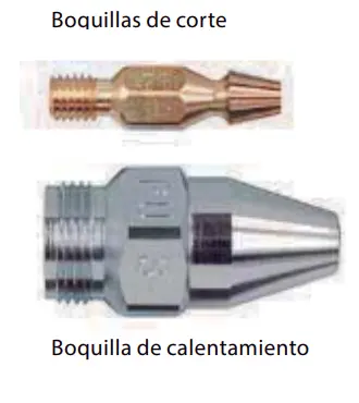 [14001352] BOQUILLA DE CORTE 89PUZ 25-40MM BUTANO