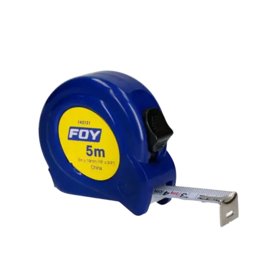 [660731421217] FLEXOMETRO CARC PLAST AZUL 5M