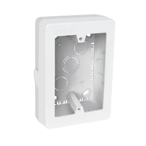 [40141]  contactos para canaleta 3' x 5', blanca, Volteck 